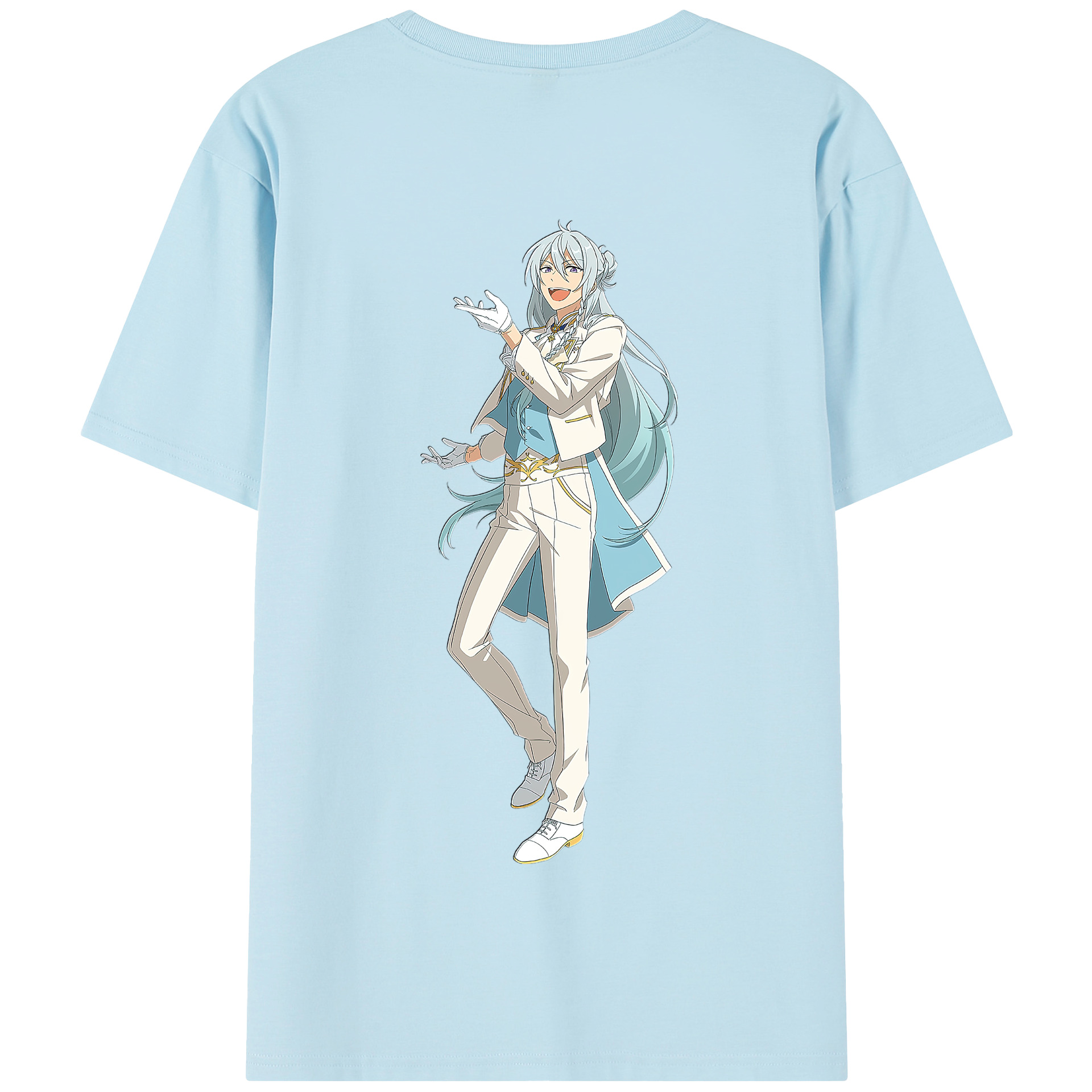 （画像用） あんさんぶるスターズ! Ensemble Stars 綿100％半袖Tシャツ（背面プリント）